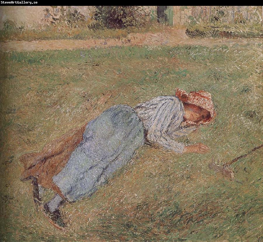 Camille Pissarro farm girls